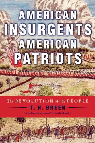 Book Cover American Insurgents, American Patriots: The Revolution of the People