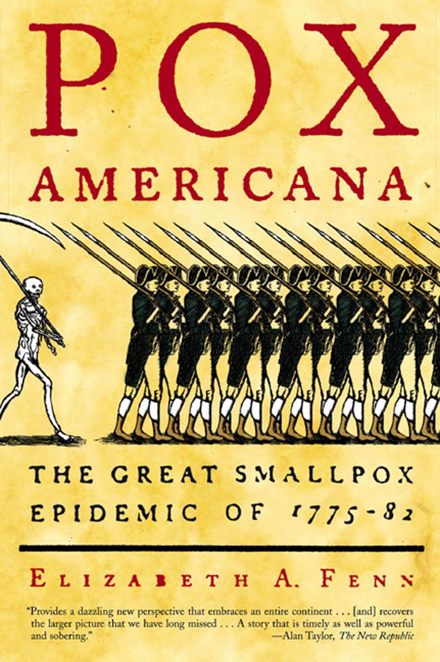 Book Cover Pox Americana: The Great Smallpox Epidemic of 1775-82