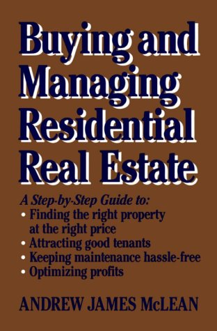 Buying And Managing Residential Real Estate