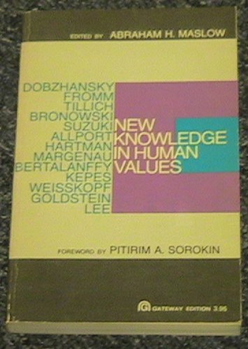 New Knowledge in Human Values