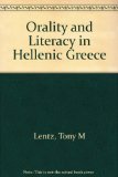 Orality and Literacy in Hellenic Greece