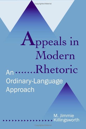 Appeals in Modern Rhetoric: An Ordinary Language Approach