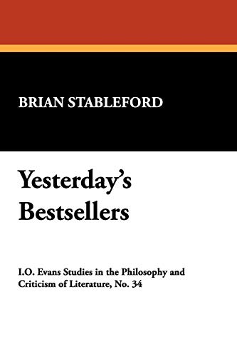 Yesterday's Bestsellers (Clipper Studies in the Theatre,)