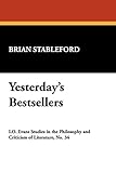 Yesterday's Bestsellers (Clipper Studies in the Theatre,)