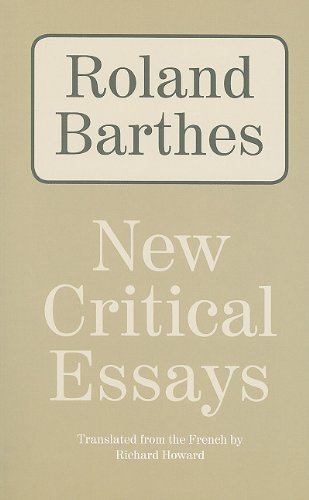 New Critical Essays