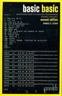 Basic BASIC: An introduction to computer programming in BASIC language (Hayden computer programming series)