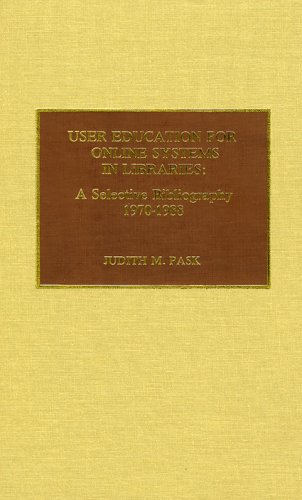 User Education for Online Systems in Libraries