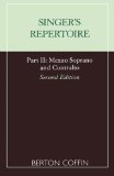 The Singer's Repertoire, Part II (Scarecrow Studies in Young Adult Literature) (Pt. 2)