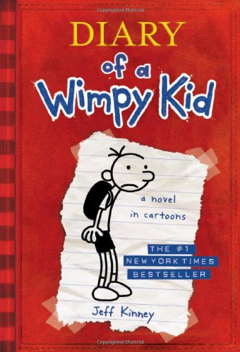 Book Cover Diary of a Wimpy Kid, Book 1