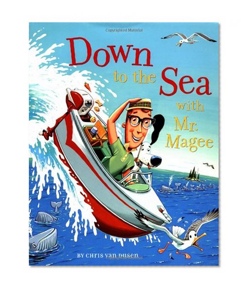 Book Cover Down to the Sea with Mr. Magee