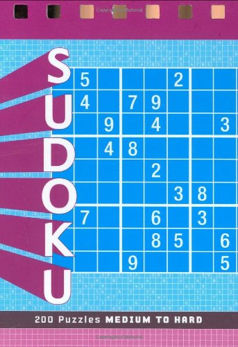 Book Cover Sudoku: Medium to Hard Volume 1