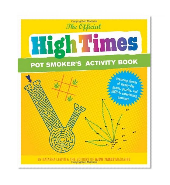 Book Cover Official High Times Pot Smoker's Activity Book