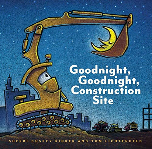 Book Cover Goodnight, Goodnight, Construction Site
