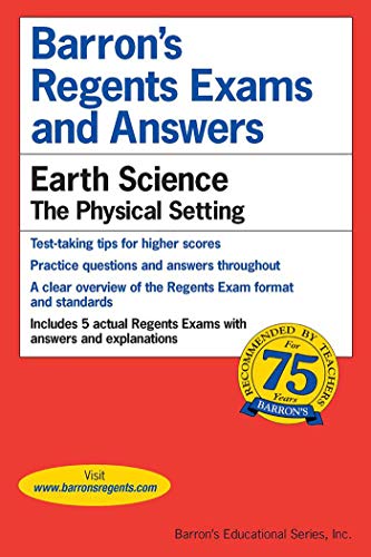 Book Cover Regents Exams and Answers: Earth Science (Barron's Regents Exams and Answers)