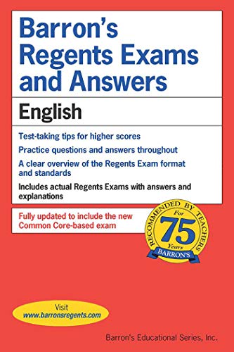 Book Cover Barron's Regents Exams and Answers: English