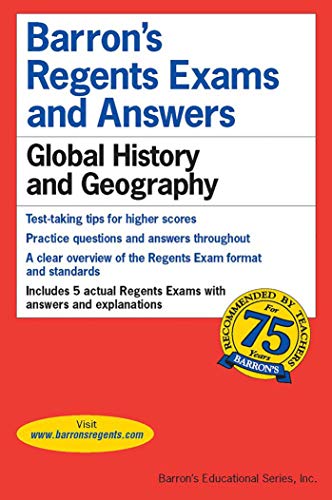 Book Cover Global History and Geography (Barron's Regents Exams and Answers Books)