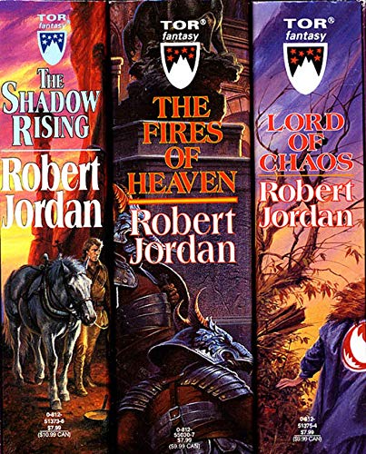 Book Cover The Wheel of Time, Boxed Set II, Books 4-6: The Shadow Rising, The Fires of Heaven, Lord of Chaos