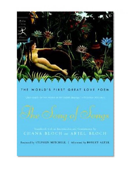 Book Cover The Song of Songs: The World's First Great Love Poem (Modern Library Classics)