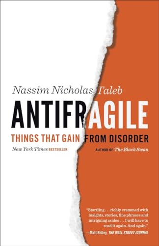 Book Cover Antifragile: Things That Gain from Disorder (Incerto)