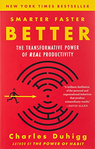 Book Cover Smarter Faster Better: The Transformative Power of Real Productivity