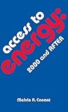 Access to Energy, 2000 and After