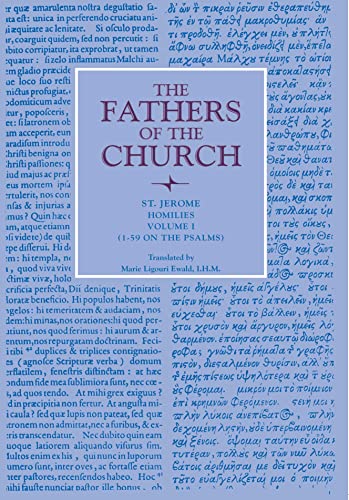 Homilies: 1-59 on the Psalms (Fathers of the Church)