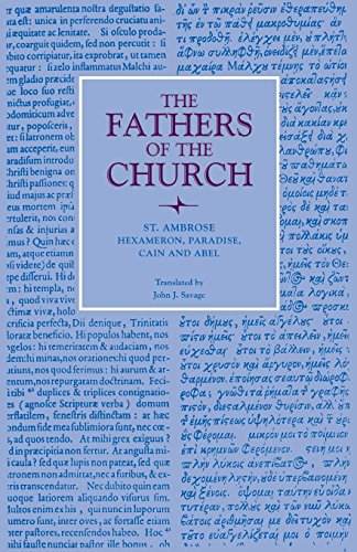 Book Cover Hexameron, Paradise, Cain and Abel (Fathers of the Church Patristic Series)
