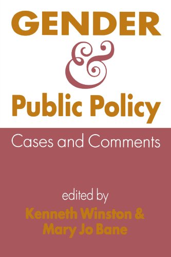 Gender And Public Policy: Cases And Comments