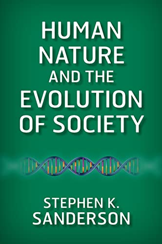 Book Cover Human Nature and the Evolution of Society