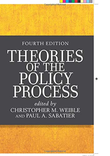 Book Cover Theories of the Policy Process
