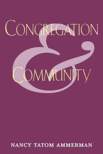 Book Cover Congregation and Community