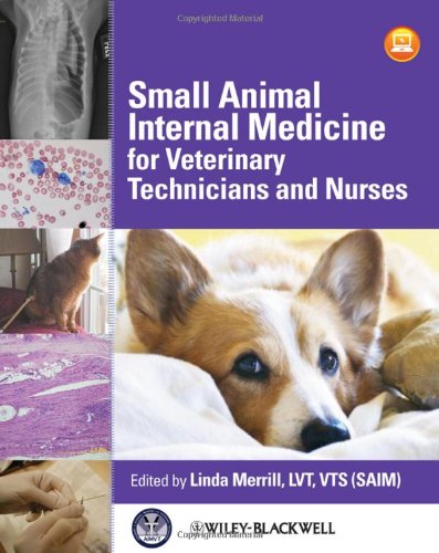 Book Cover Small Animal Internal Medicine for Veterinary Technicians and Nurses