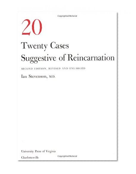 Book Cover Twenty Cases Suggestive of Reincarnation: Second Edition, Revised and Enlarged