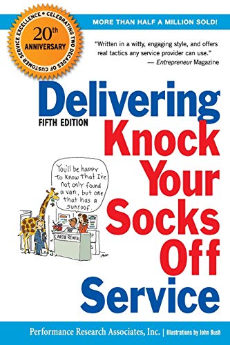 Book Cover Delivering Knock Your Socks Off Service (Knock Your Socks Off Series)
