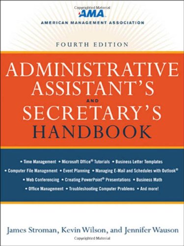 Book Cover Administrative Assistant's and Secretary's Handbook