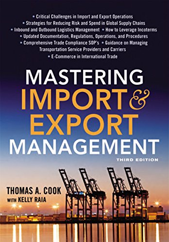 Book Cover Mastering Import and Export Management