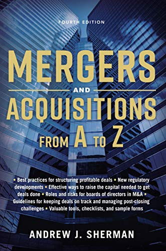 Book Cover Mergers and Acquisitions from A to Z
