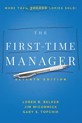 Book Cover The First-Time Manager