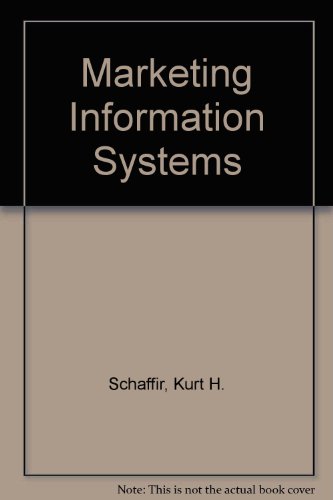 Marketing Information Systems