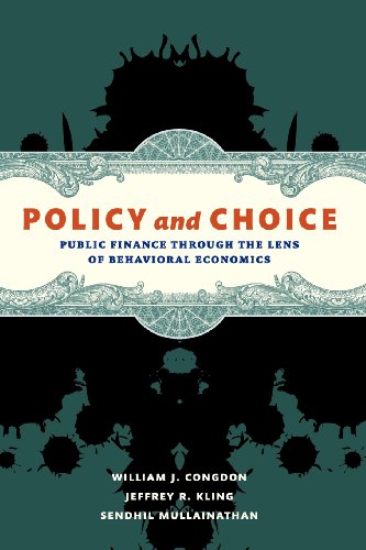 Book Cover Policy and Choice: Public Finance through the Lens of Behavioral Economics