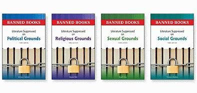 Banned Books Set, 4-Volumes: Literature Suppressed on Political, Religious, Sexual and Social Grounds