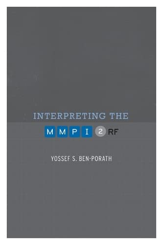 Book Cover Interpreting the MMPI-2-RF