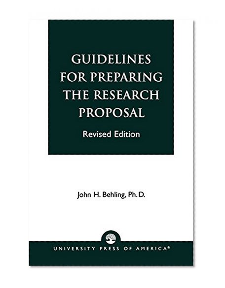 Guidelines for Preparing the Research Proposal