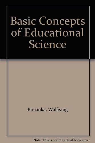 Basic Concepts of Educational Science