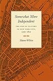 Somewhat More Independent: The End of Slavery in New York City, 1770-1810