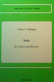 Sade (American University Studies Series II, Romance Languages and Literature)