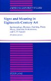 Signs and Meaning in Eighteenth-Century Art: Epistemology, Rhetoric, Painting, Poesy, Music, Dramatic Performance, and G.F. Handel
