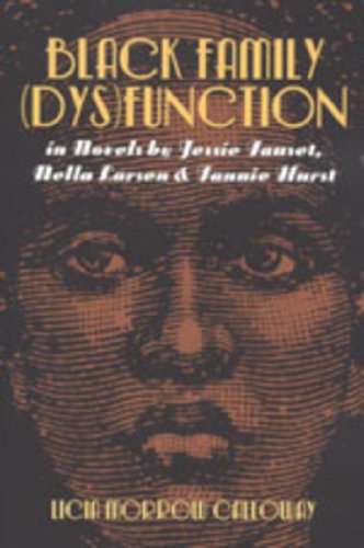 Black Family (Dys)Function in Novels by Jessie Fauset, Nella Larsen, and Fannie Hurst (Modern American Literature)