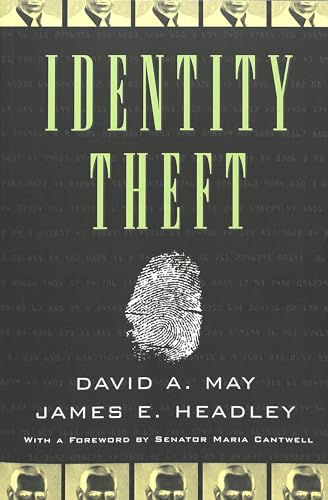 Identity Theft (Studies in Crime and Punishment, Vol. 13)