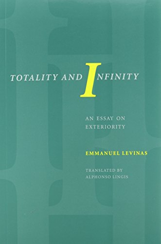 Book Cover Totality and Infinity: An Essay on Exteriority (Philosophical Series)
